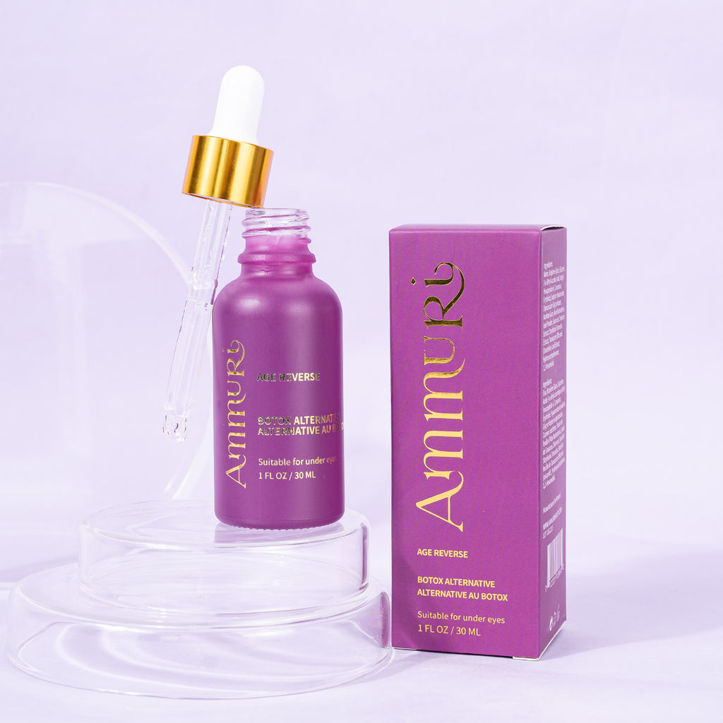 Ammuri Advanced Anti-Ageing Serum - Botox Alternative, Anti-Wrinkle, Hydrating, Vegan, Made in the UK Ammuri Skincare