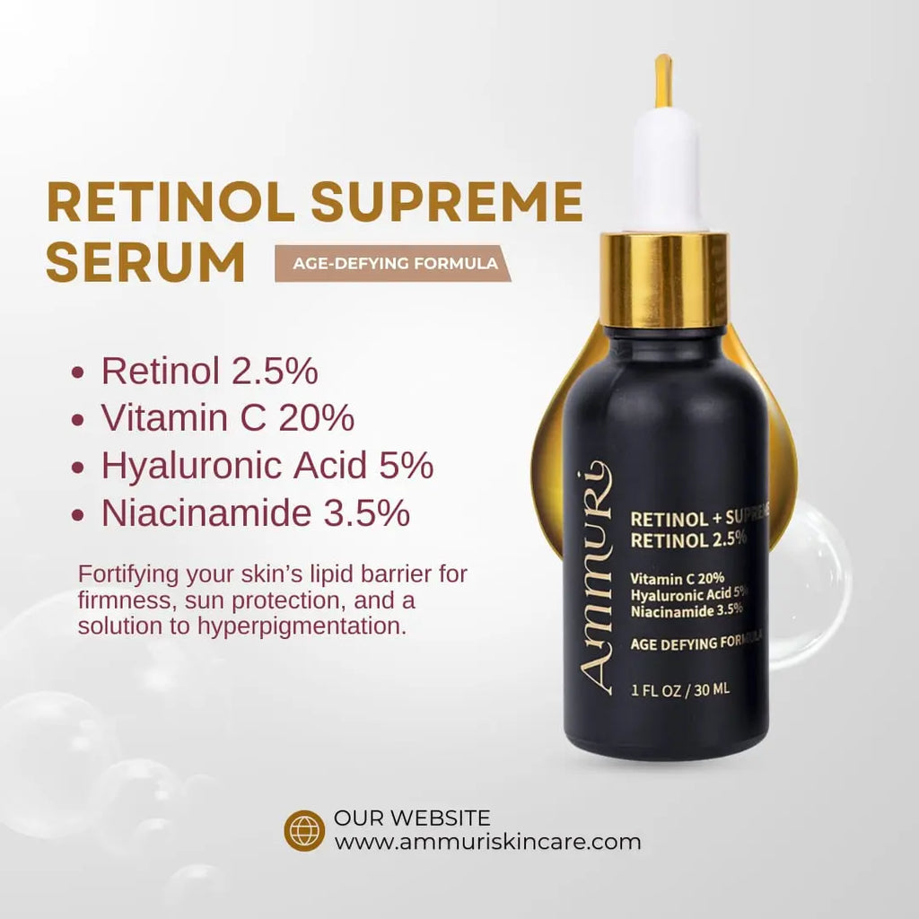 Ammuri Advanced Supreme Retinol Anti-Wrinkle Treatment Serum Ammuri Skincare