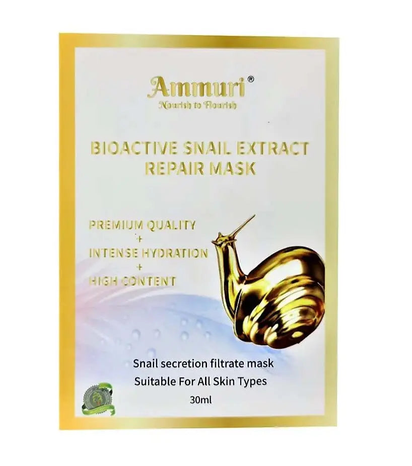 Ammuri Bioactive Snail Extract Repair Mask (Pack of 2) Ammuri Skincare