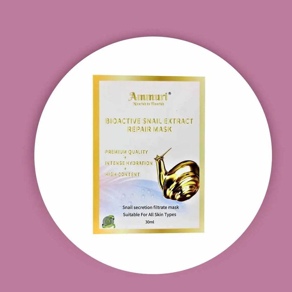 Ammuri Bioactive Snail Extract Repair Mask (Pack of 2) Ammuri Skincare