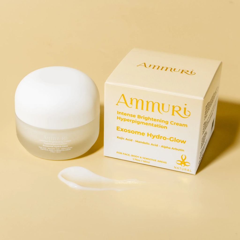 Ammuri Exosome Hydro-Glow Intense Brightening Cream – Hyperpigmentation, Dark Spots & Uneven Skin Tone (Face, Body & Sensitive Areas) Ammuri Beauty