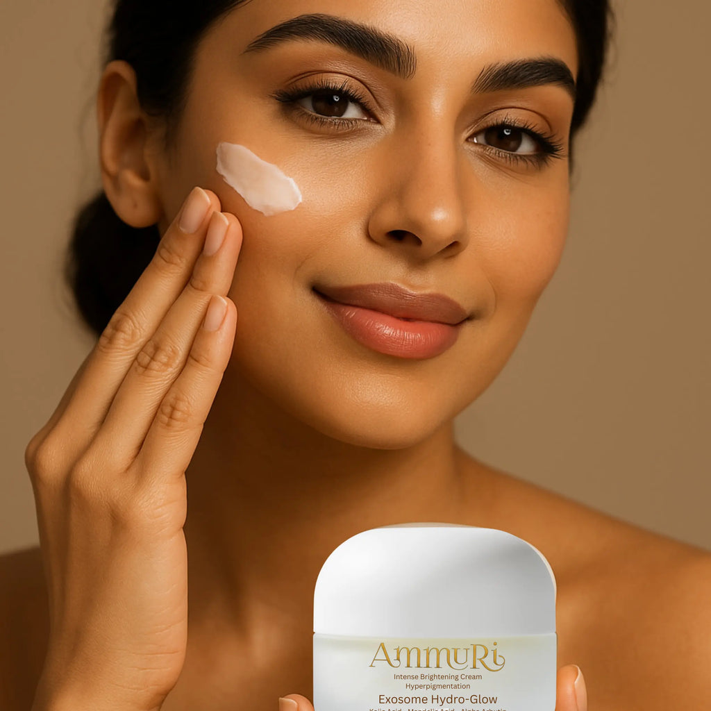 Ammuri Exosome Hydro-Glow Intense Brightening Cream – Hyperpigmentation, Dark Spots & Uneven Skin Tone (Face, Body & Sensitive Areas) Ammuri Beauty