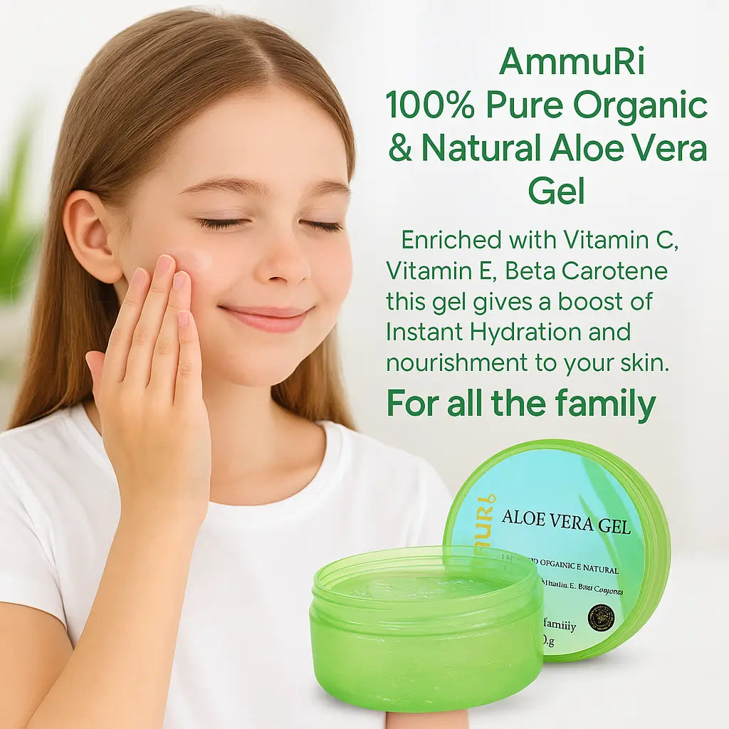 Ammuri Organic Aloe Vera Gel for All Skin Types Ammuri Skincare