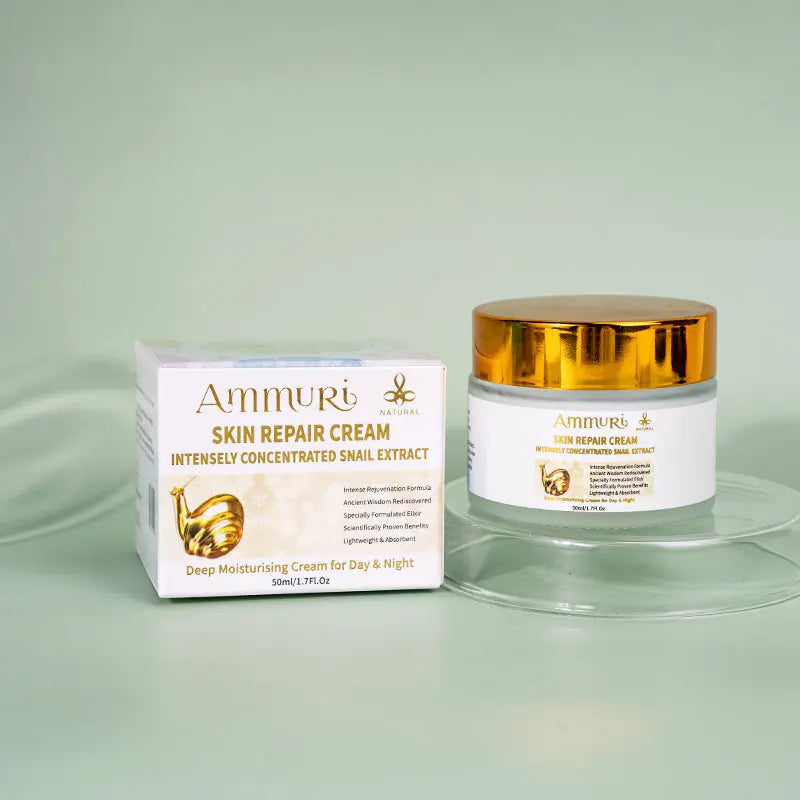 Ammuri Snail Extract Skin Repair Cream - Anti-Ageing & Moisturizing Formula Ammuri Skincare