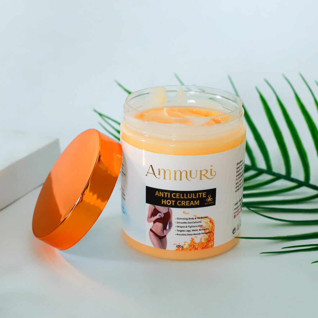 Ammuri Anti Cellulite Hot Cream - Cellulite Reduction & Body Firming Treatment - Ammuri Beauty