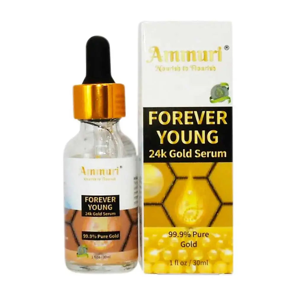 Hyaluronic Acid 24k Gold Face Serum - Ammuri Beauty