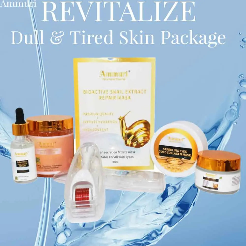 Organic Revitalize Dull and Tired Skin Package - Ammuri Beauty