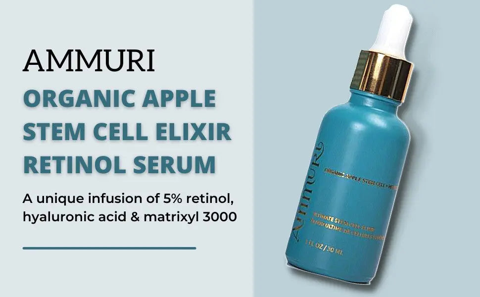 Ultimate Apple Stem Cell Retinol Serum - The Most Powerful Anti-Aging Serum on the Market - Ammuri Beauty