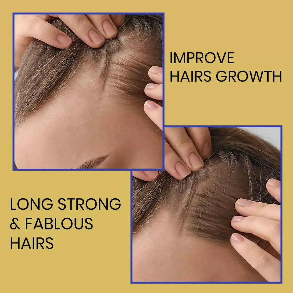 Ammuri Skincare unisex thinning hair treatment promoting improved hair growth and strong, fabulous hair