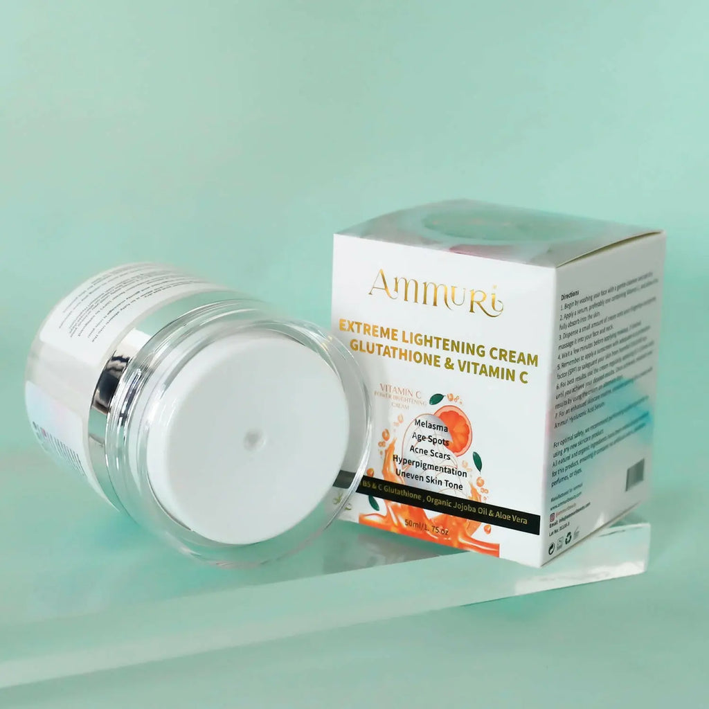 Ammuri Skincare Vitamin C Cream with Glutathione skin brightening cream for radiant skin