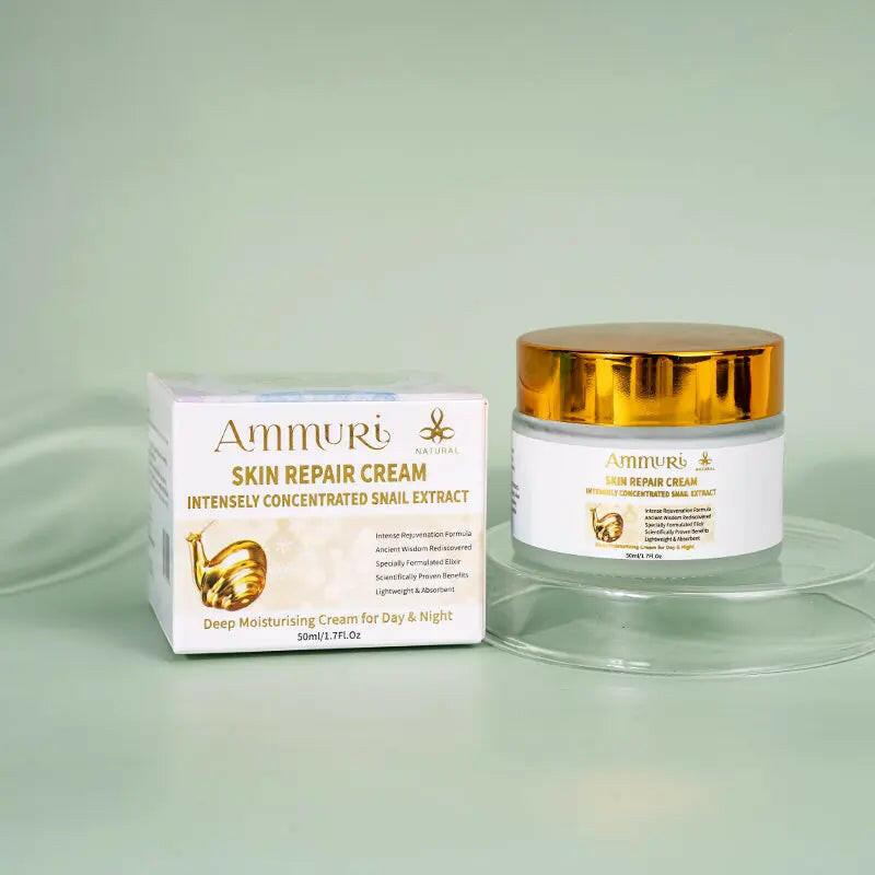 Ammuri Bioactive Snail Repair Cream with snail extract skin cream for deep moisturizing and skin repair