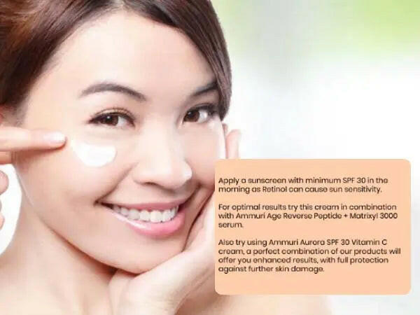 Ammuri Skincare Apple Stem Cell Age Reverse Cream with retinol apple stem cell cream for youthful skin