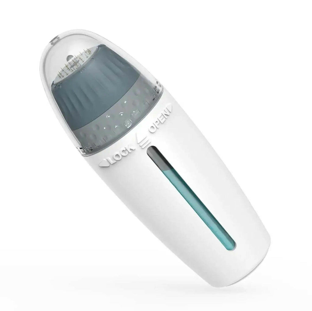 Ammuri Beauty adjustable derma stamp with 24 titanium microneedles for skin rejuvenation