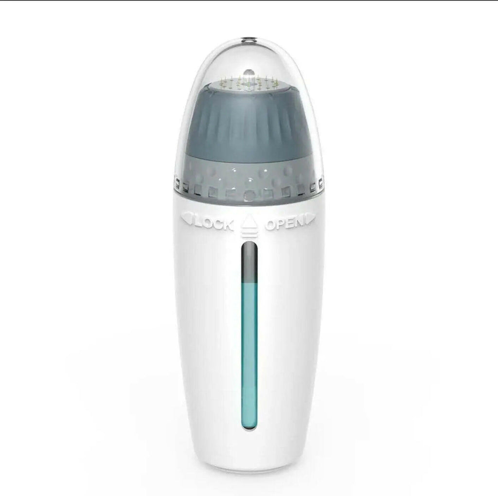 Ammuri Beauty adjustable derma stamp with 24 titanium microneedles for skin rejuvenation and treatment