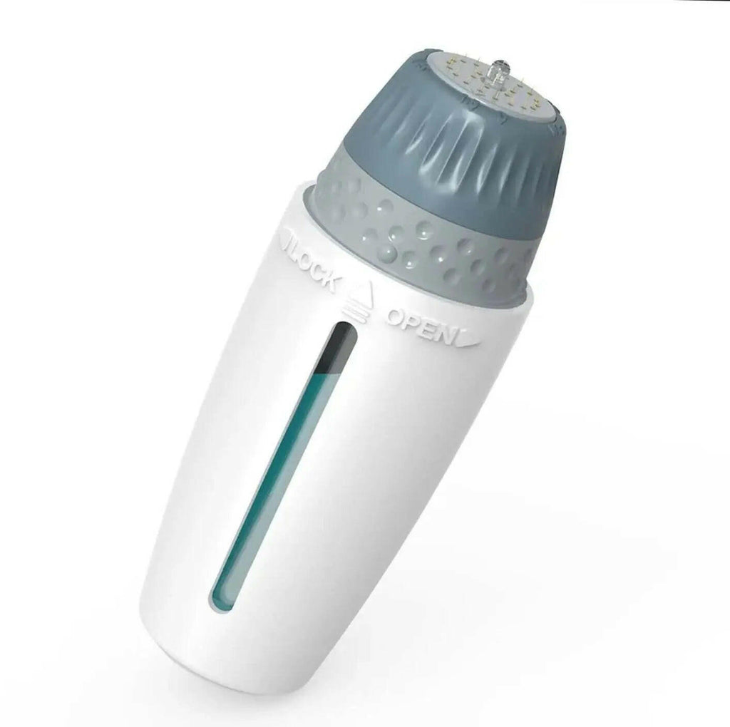 Ammuri Beauty adjustable derma stamp with 24 titanium microneedles for effective skin rejuvenation